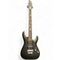 Used Schecter Guitar Research Damien Platinum 6 Floyd Rose Black Solid Body Electric Guitar thumbnail
