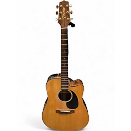 Used Takamine EG340C Natural Acoustic Electric Guitar