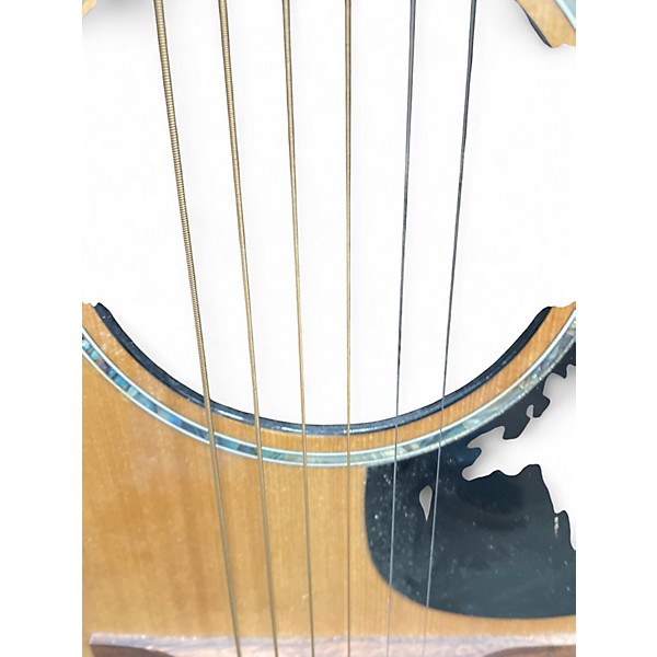Used Takamine EG340C Natural Acoustic Electric Guitar