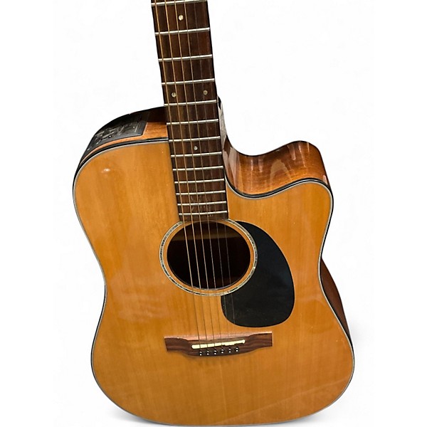 Used Takamine EG340C Natural Acoustic Electric Guitar