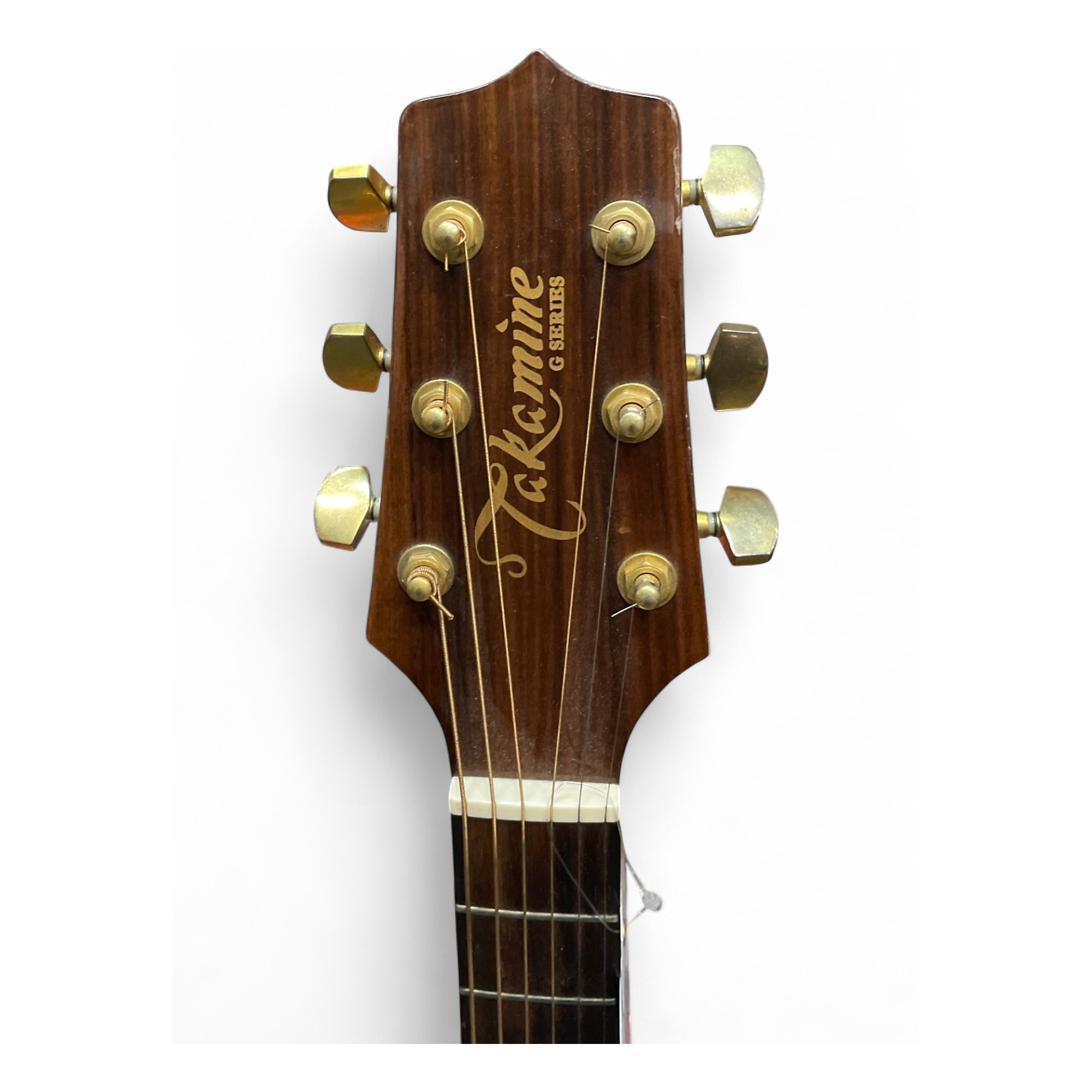 Used Takamine EG340C Natural Acoustic Electric Guitar Natural