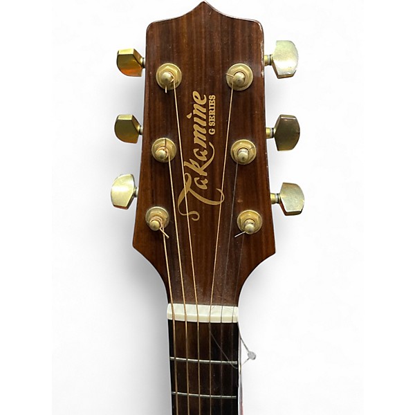 Used Takamine EG340C Natural Acoustic Electric Guitar