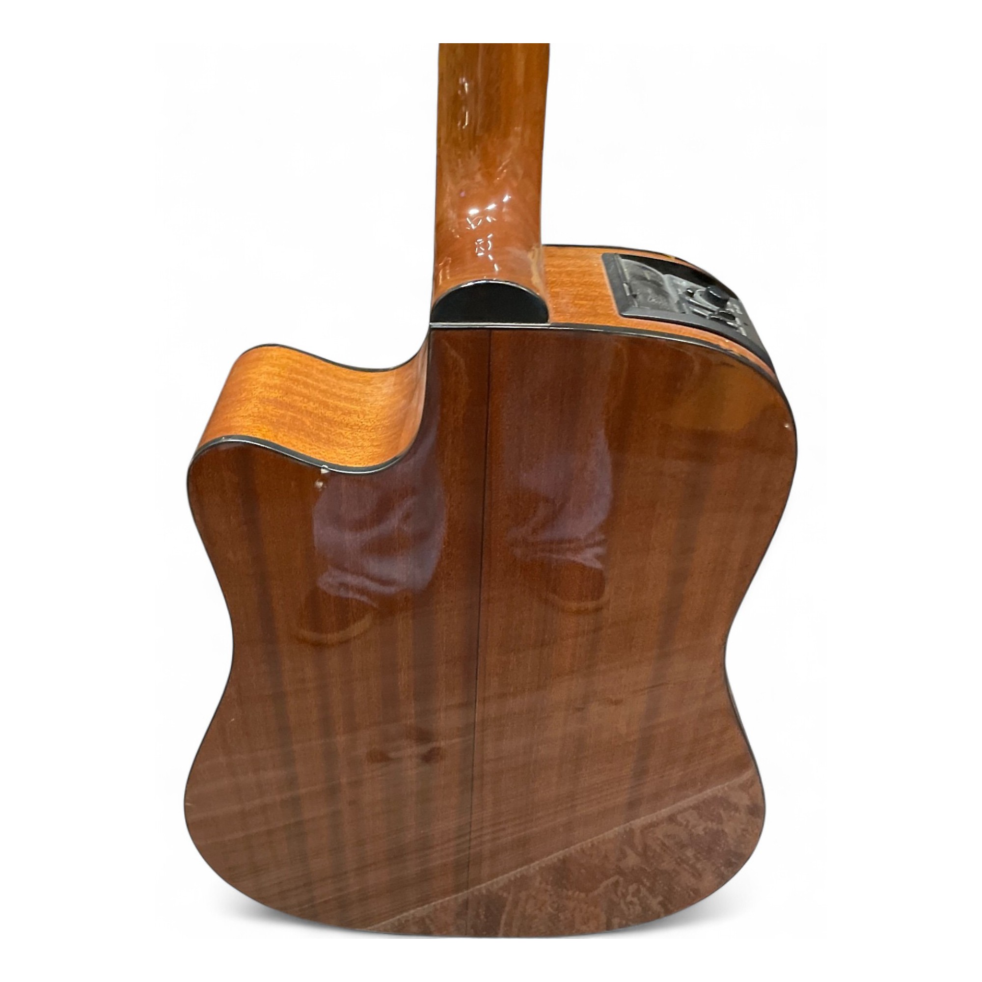 Used Takamine EG340C Natural Acoustic Electric Guitar Natural