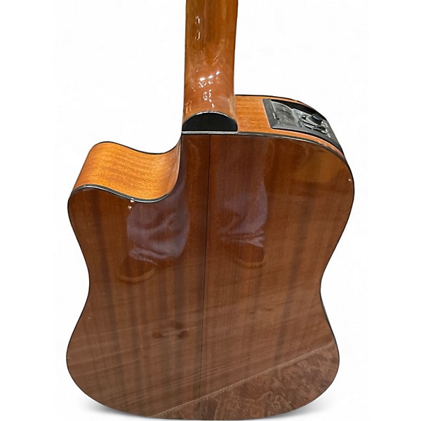 Used Takamine EG340C Natural Acoustic Electric Guitar