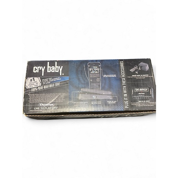 Used Dunlop GCB95 Original Crybaby Wah Effect Pedal