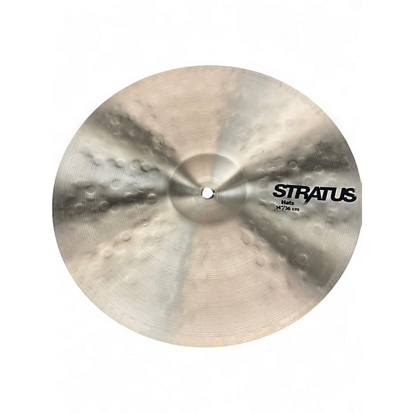 Used SABIAN 14in Stratus Hi-Hat Pair Cymbal