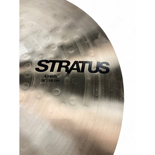 Used SABIAN 18in Stratus Crash Cymbal