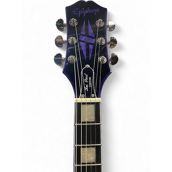 Used Epiphone Les Paul Widow Purple Solid Body Electric Guitar