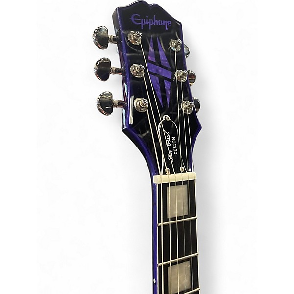 Used Epiphone Les Paul Widow Purple Solid Body Electric Guitar