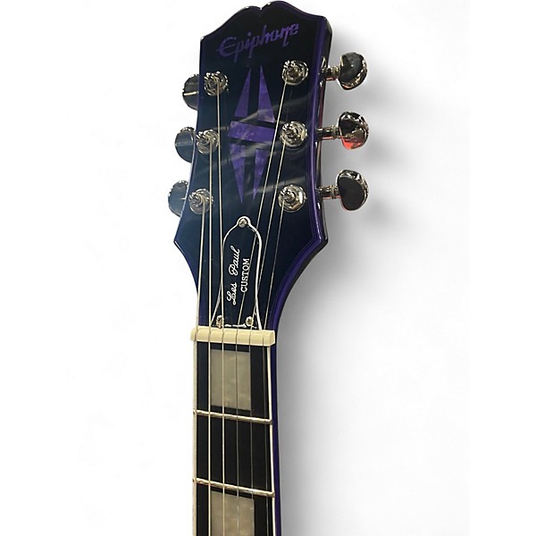 Used Epiphone Les Paul Widow Purple Solid Body Electric Guitar