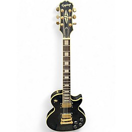 Used Epiphone Les Paul Custom Black Solid Body Electric Guitar