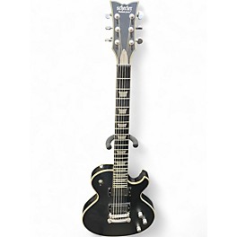 Used Schecter Guitar Research SOLO II PLATINUM Satin Black Solid Body Electric Guitar