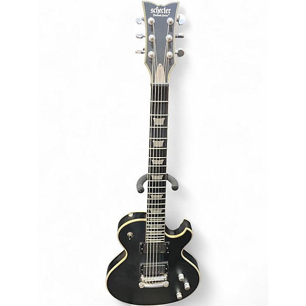 Used Schecter Guitar Research SOLO II PLATINUM Satin Black Solid Body Electric Guitar