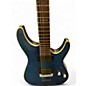 Used Schecter Guitar Research C1 Platinum Blue Solid Body Electric Guitar
