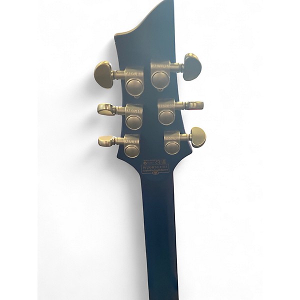 Used Schecter Guitar Research C1 Platinum Blue Solid Body Electric Guitar