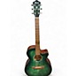 Used Ibanez AEG70 Emerald Green Acoustic Electric Guitar thumbnail