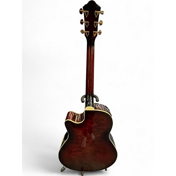 Used Ibanez AEP37-TCS-OP-01 Wine Red Acoustic Electric Guitar