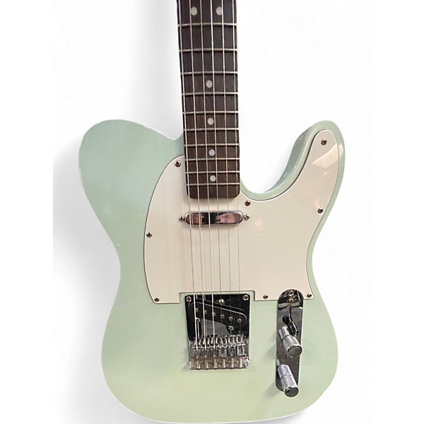 Used Squier SONIC TELECASTER Seafoam Green Solid Body Electric Guitar