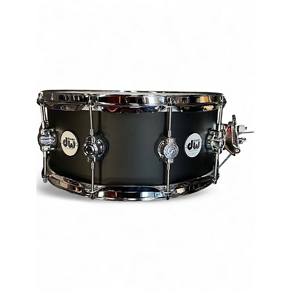 Used DW 14X6 Design Series Snare BLACK Drum