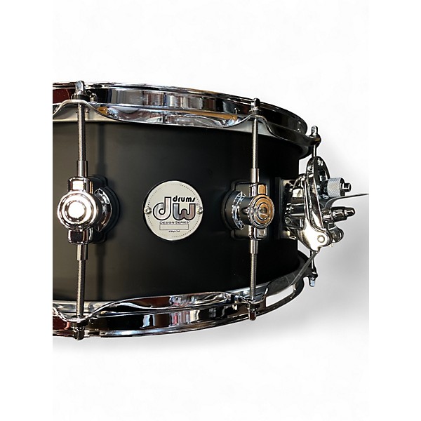 Used DW 14X6 Design Series Snare BLACK Drum