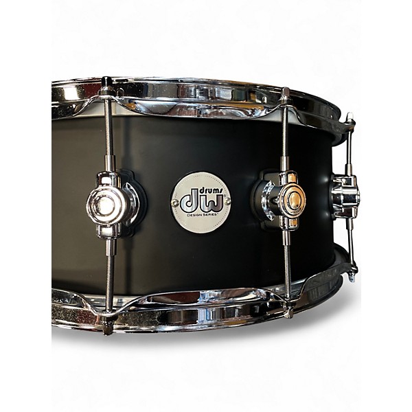Used DW 14X6 Design Series Snare BLACK Drum