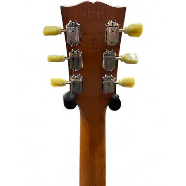 Used Gibson Les Paul Tribute Gold Top Solid Body Electric Guitar