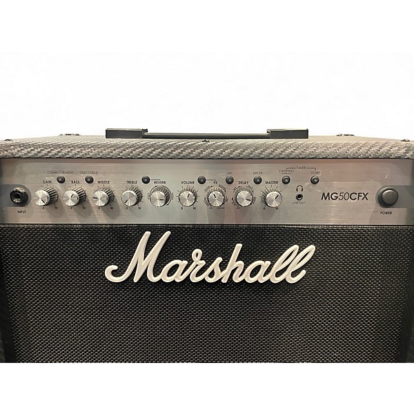 Used Marshall MG50CFX 1x12 50W Guitar Combo Amp