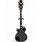 Used Firefly elite Black With White Polka Dots Solid Body Electric Guitar