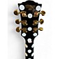 Used Firefly elite Black With White Polka Dots Solid Body Electric Guitar