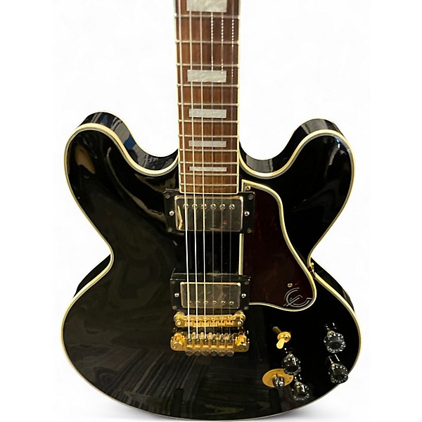 Used Epiphone BB King Lucille Black Hollow Body Electric Guitar