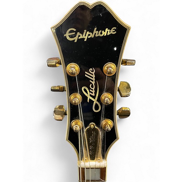 Used Epiphone BB King Lucille Black Hollow Body Electric Guitar