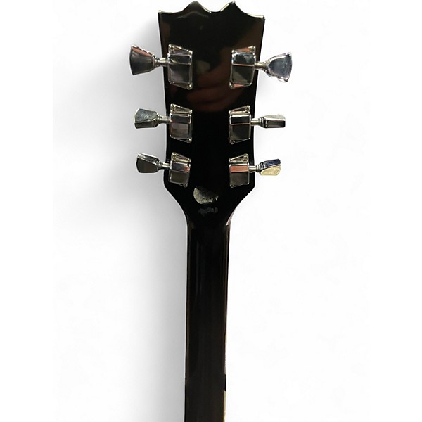 Used Hondo Deluxe 740 series Black Solid Body Electric Guitar