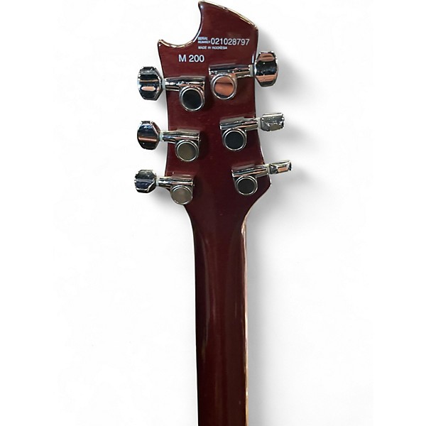 Used Cort M200 Burgundy Mist Solid Body Electric Guitar