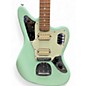 Used Fender Jaguar HH Seafoam Green Solid Body Electric Guitar