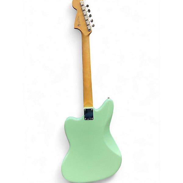 Used Fender Jaguar HH Seafoam Green Solid Body Electric Guitar