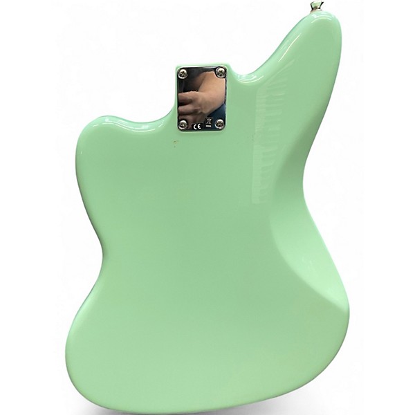 Used Fender Jaguar HH Seafoam Green Solid Body Electric Guitar
