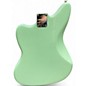 Used Fender Jaguar HH Seafoam Green Solid Body Electric Guitar