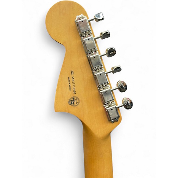 Used Fender Jaguar HH Seafoam Green Solid Body Electric Guitar