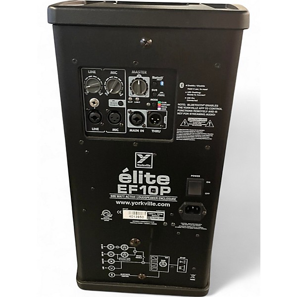 Used Yorkville EF10P Powered Speaker