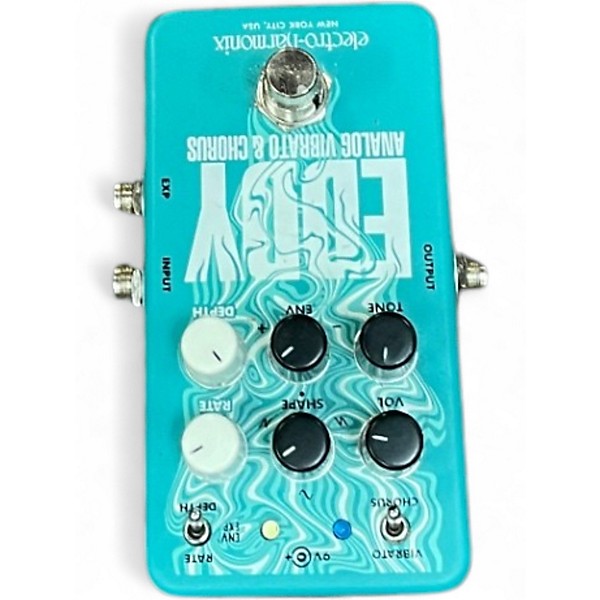 Used Electro-Harmonix EDDY ANALOG VIBRATO & CHORUS Effect Pedal