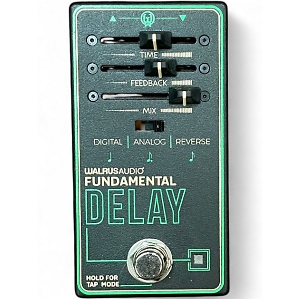 Used Walrus Audio FUNDAMENTAL DELAY Effect Pedal