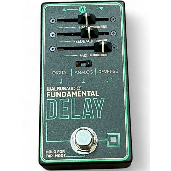 Used Walrus Audio FUNDAMENTAL DELAY Effect Pedal