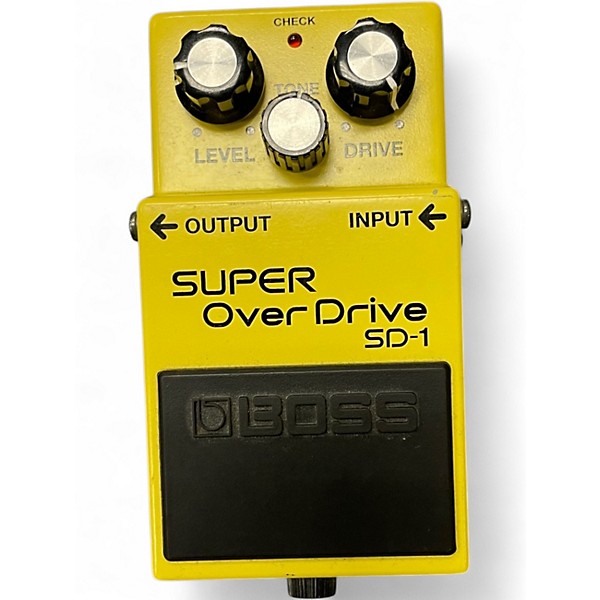 Used BOSS SD1 Super Overdrive Effect Pedal