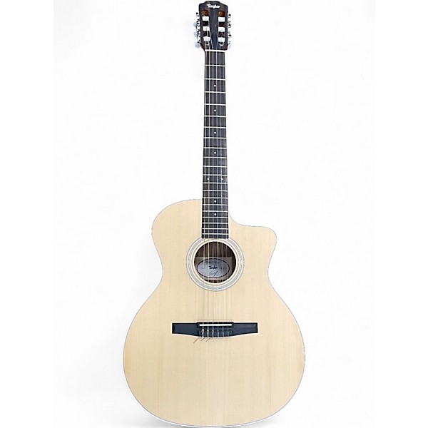 Used Taylor 214CE Natural Acoustic Electric Guitar