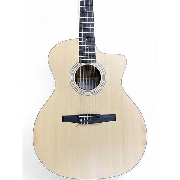 Used Taylor 214CE Natural Acoustic Electric Guitar
