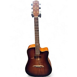 Used Alvarez Masterworks MDA66CE Dreadnought shadowburst Acoustic Electric Guitar