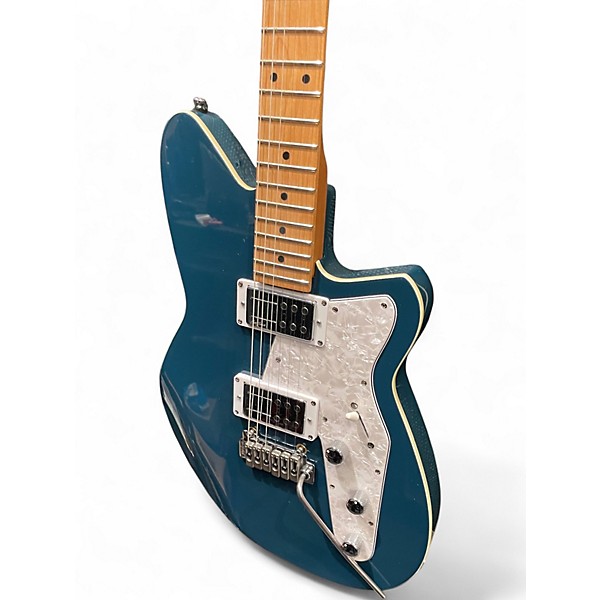 Used Reverend Jetstream Tide Blue Solid Body Electric Guitar