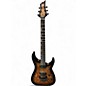 Used ESP LTD H1001QM Deluxe Floyd Rose Desert Sand Solid Body Electric Guitar thumbnail