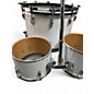 Vintage 1980s Ludwig 6 Piece big beat Classic White Drum Kit