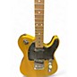 Used Squier Affinity Telecaster Black and Yellow Solid Body Electric Guitar
